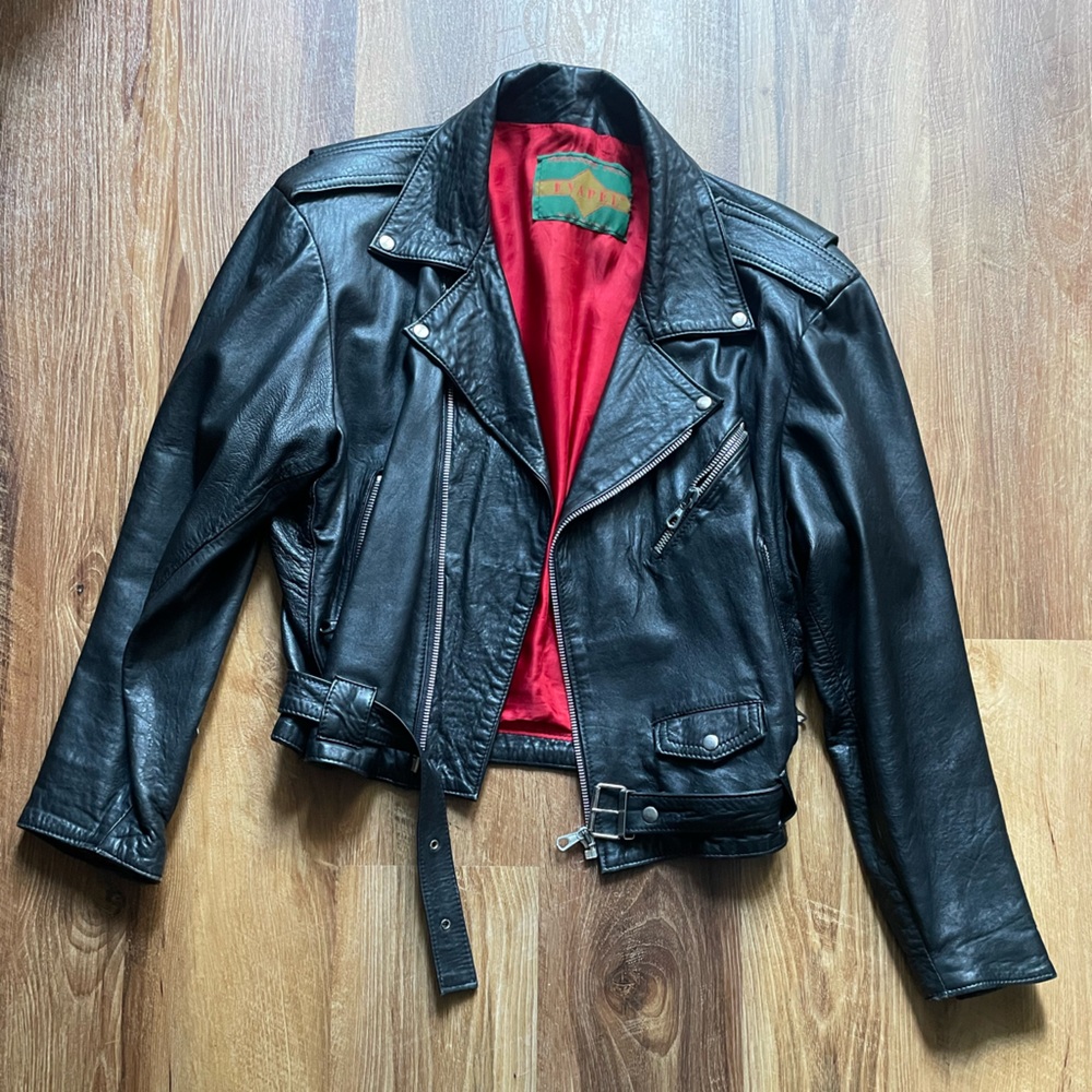 Vera Pelle Black Leather Jacket